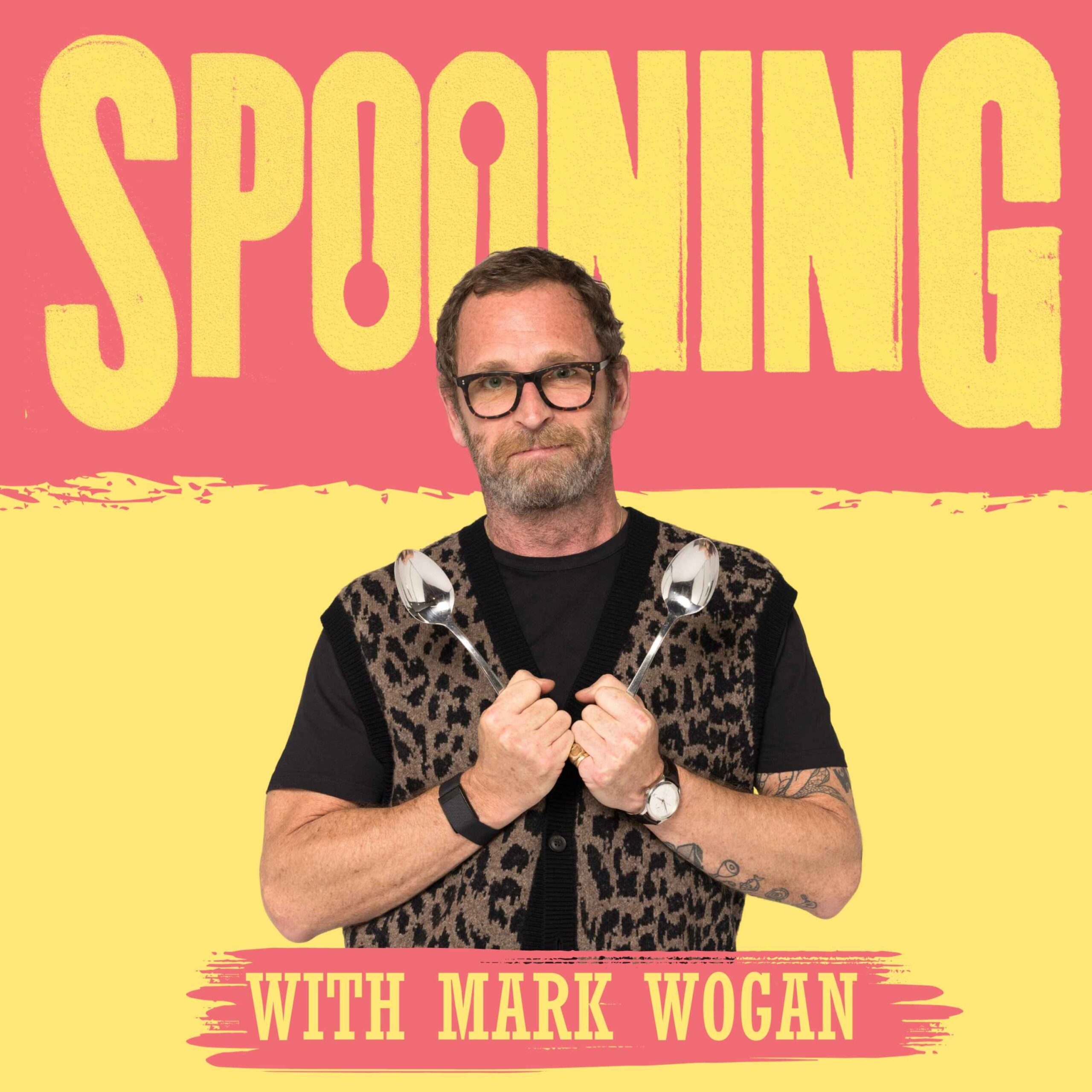 Spooning with Mark Wogan
